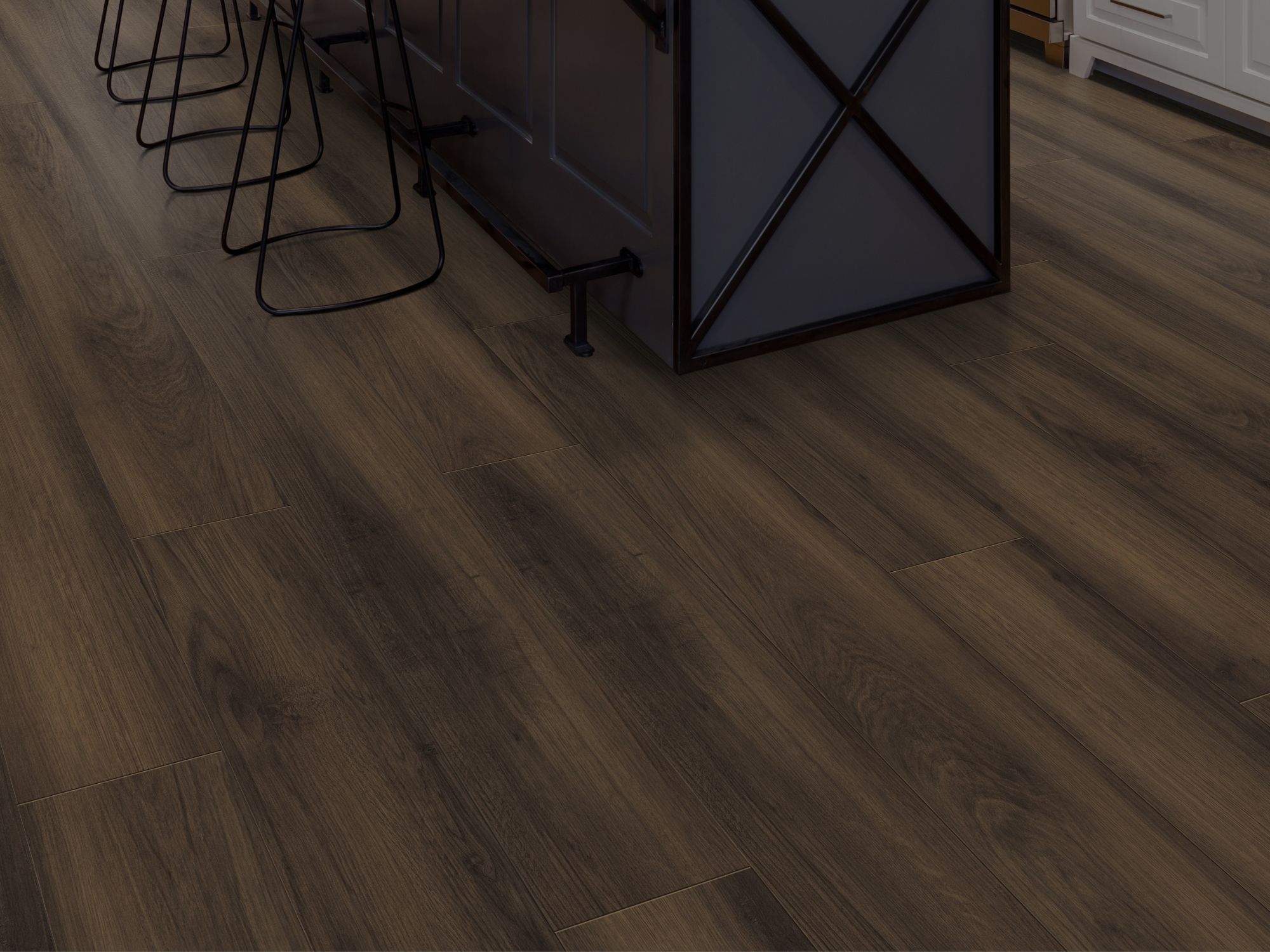 pet friendly vinyl flooring in a Mississauga kitchen