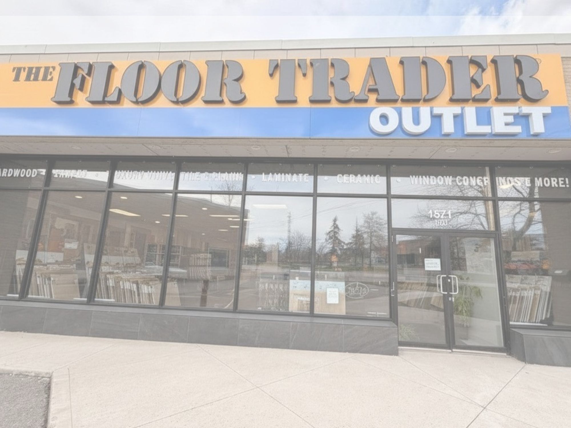 The Floor Trader showroom exterior in Mississauga, ON