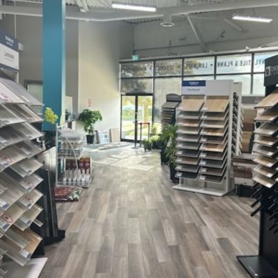 flooring showroom interior for Mississauga Floor Trader