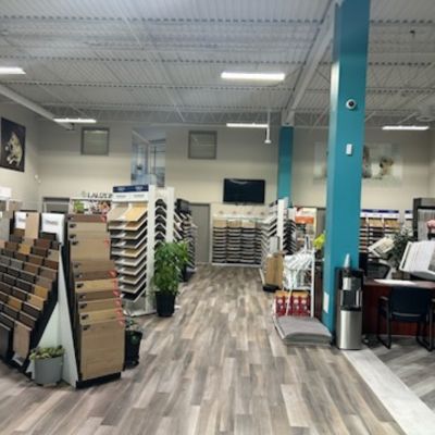 The Floor Trader showroom interior in Mississauga, ON